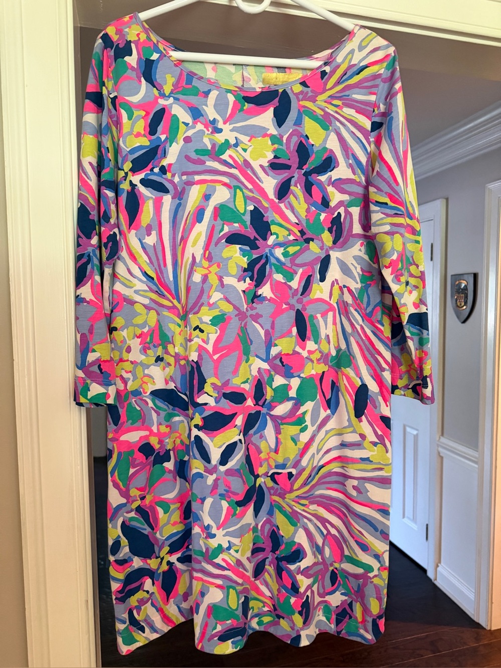 Lilly Pulitzer Bright Floral Multicolor Shift Dress